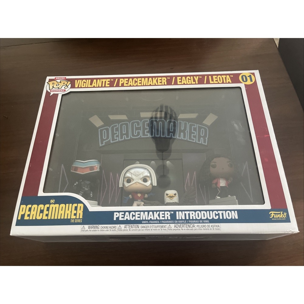 Funko Pop! Deluxe Moment Peacemaker Introduction #01 See Pictures for Condition